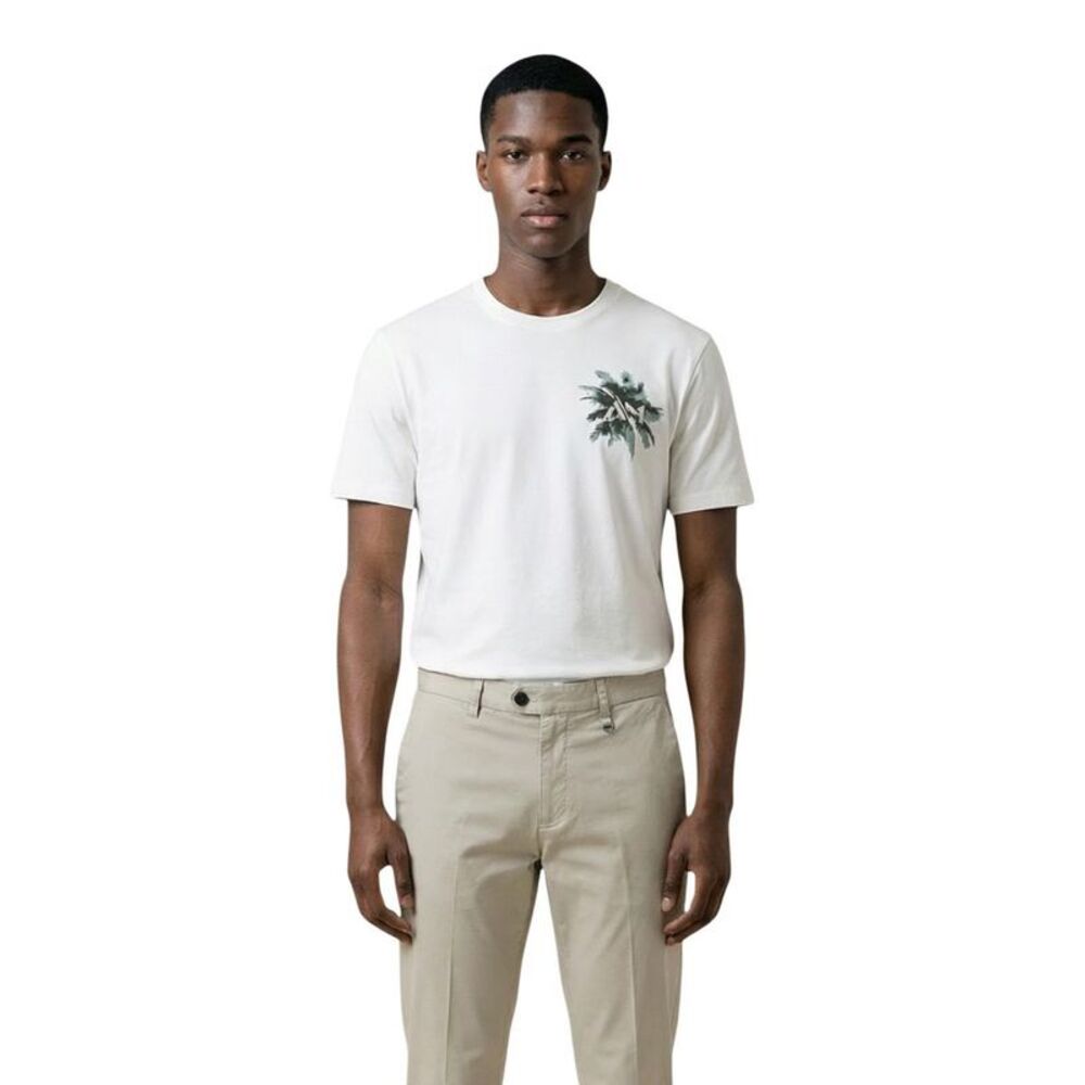 Antony Morato Beige Cotton Men's T-Shirt